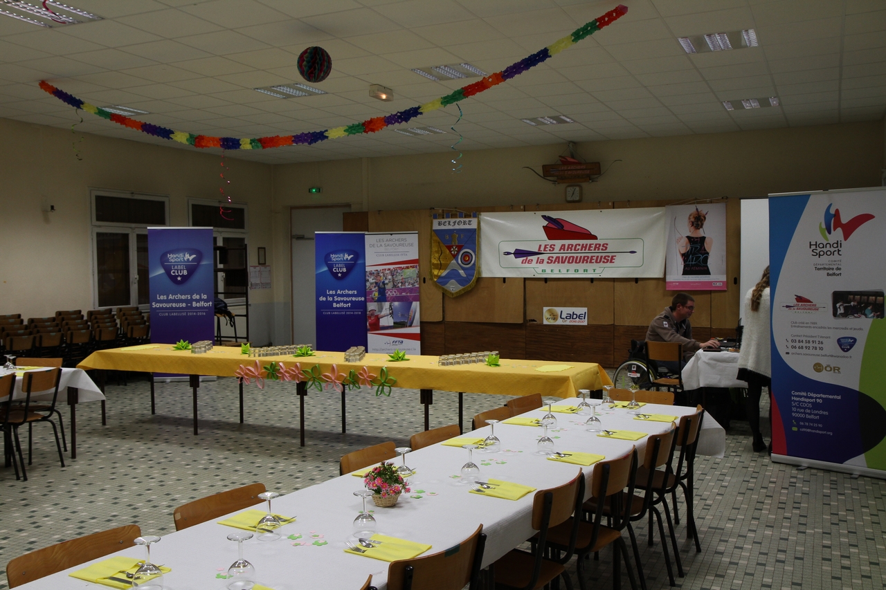 Repas annuel du club 25 mars 2017. 